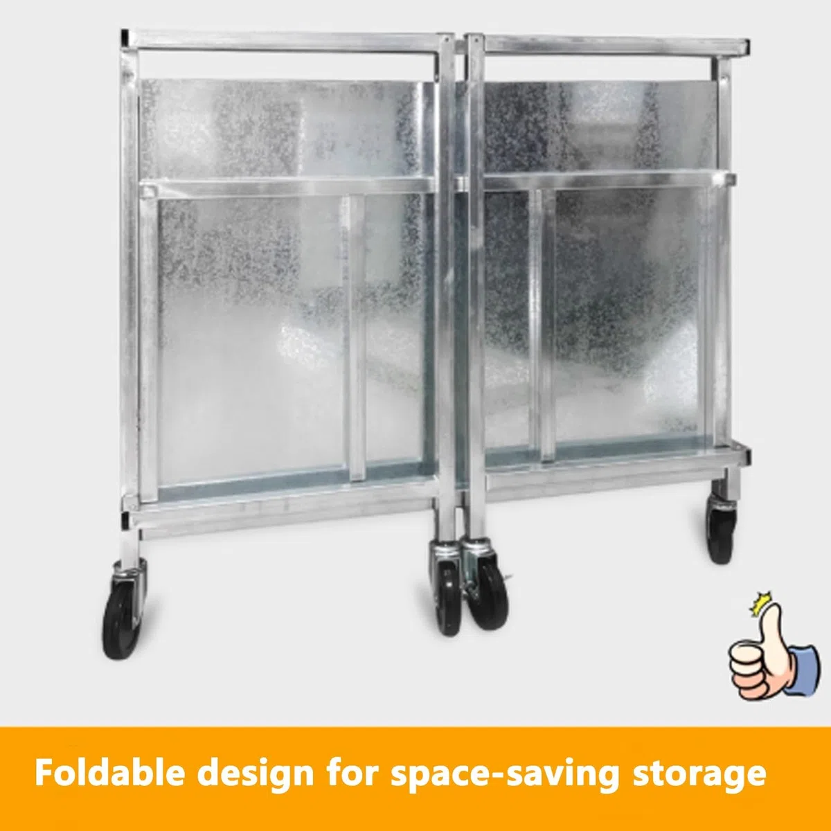 Le Food Vendor Chariot avec auvent rayé roues verrouillables Parfait pour les marchés en plein air festivals et événements Design pliable portable pour une installation facile
