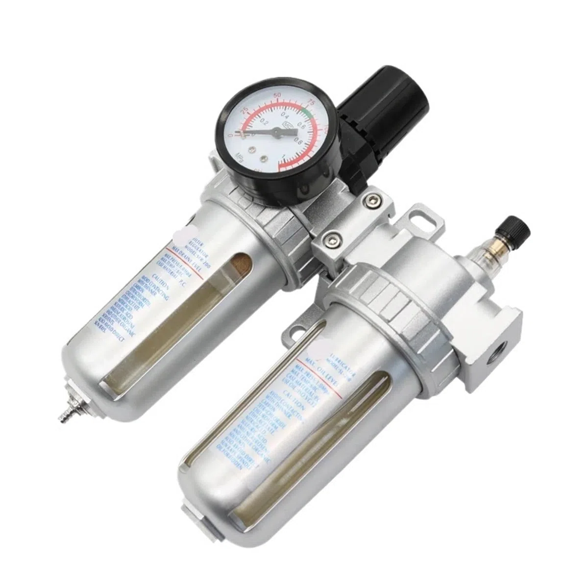 Filtre-régulateur de compresseur d'air SFC200 1/4, vanne séparatrice huile/eau (1 pièce)(SFR w PC12mm)