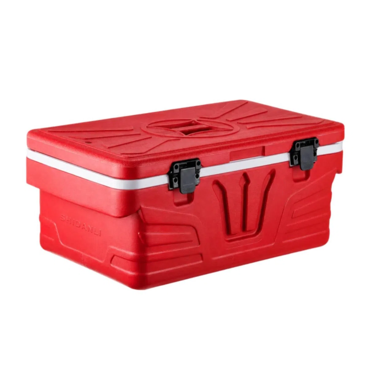 Conteneur Isotherme avec Bac INOX Hermétique Boîte Transport Traiteur Ergonomique Boîte Transport Alimentaire pour Traiteurs, 28L, Style to 4