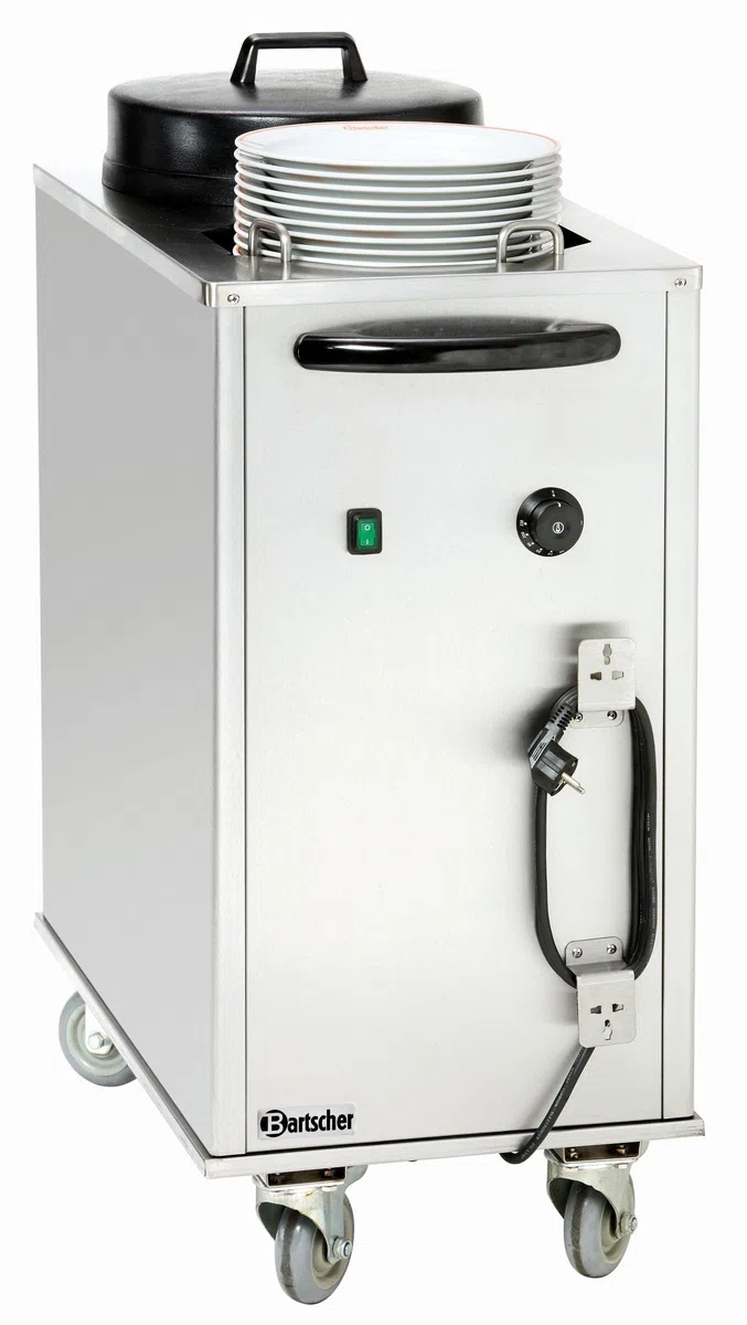 Chariot Chauffe Assiette - 2x50 assiettes - 2,0 kW - Bartscher