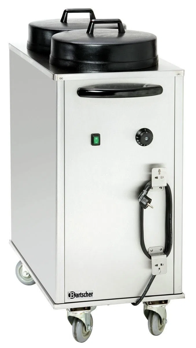 Chariot Chauffe Assiette - 2x50 assiettes - 2,0 kW - Bartscher