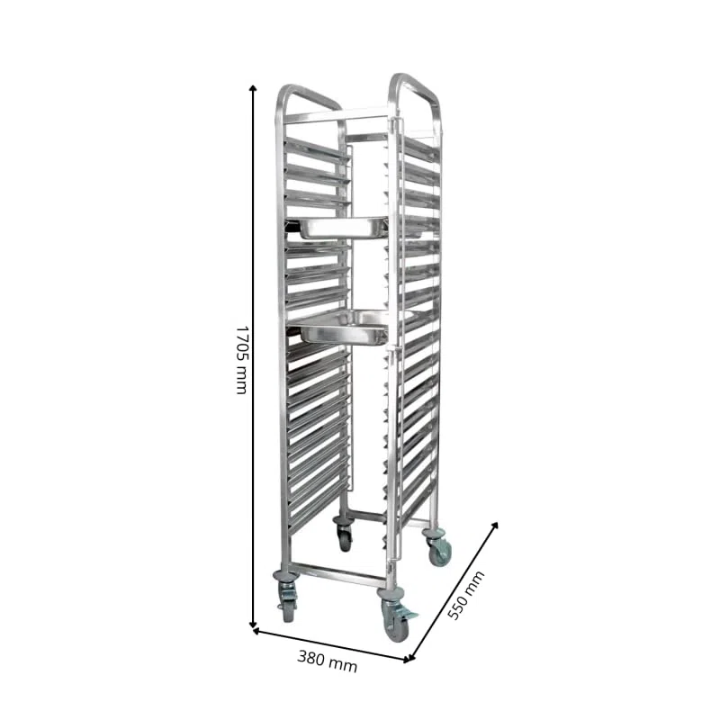 Échelle INOX GN 1/1-16 Niveaux