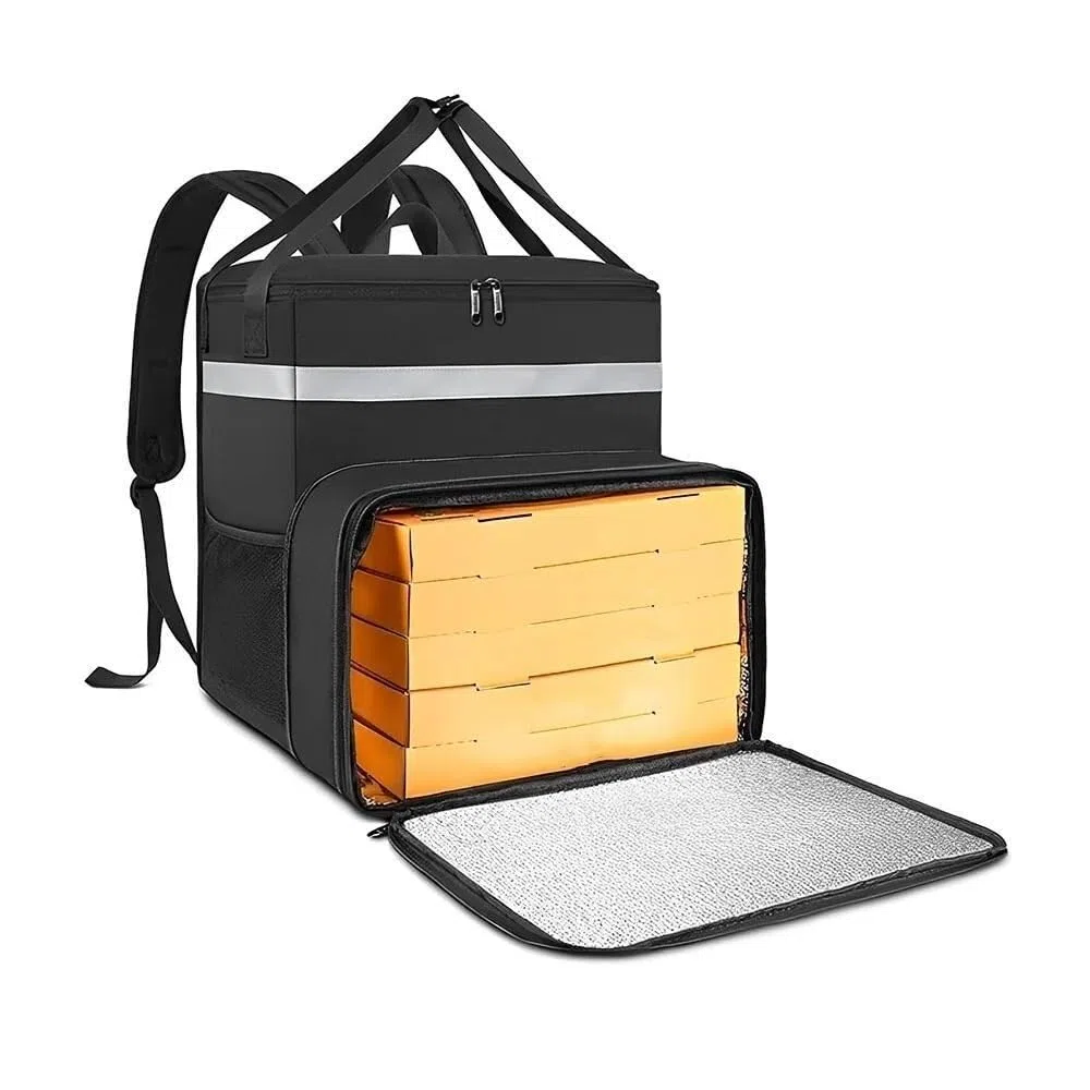 Sac Isotherme Courses,Sac de Livraison Sac à Dos Thermique 56l, Sac Isotherme épais et étanche, Alimentaire, boîte de réfrigérateur, Conservation des Aliments Frais, Livraison
