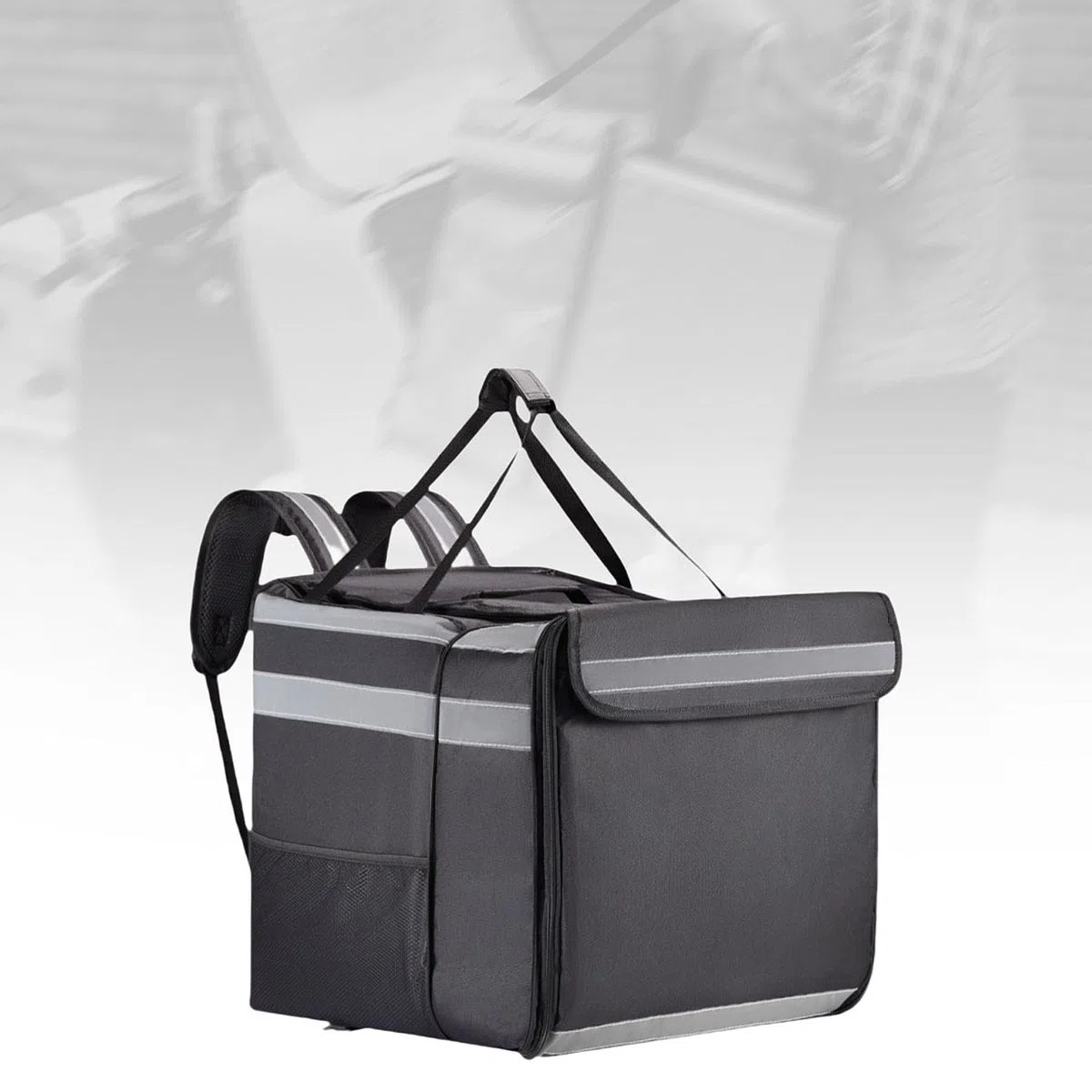 Sac à Dos à Pizza Extensible, épais, à Double Bandoulière, Grande Capacité et Isotherme